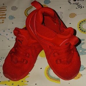Kids Red Athletic Shoes 6 C